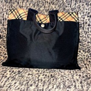 Burberry Nylon Blue Label Shoulder Bag